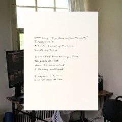 When I Say I am Standing Near the Earth - Demo