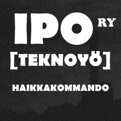 Techno Set @ IPO ry [TEKNOYÖ] 11.10.2025