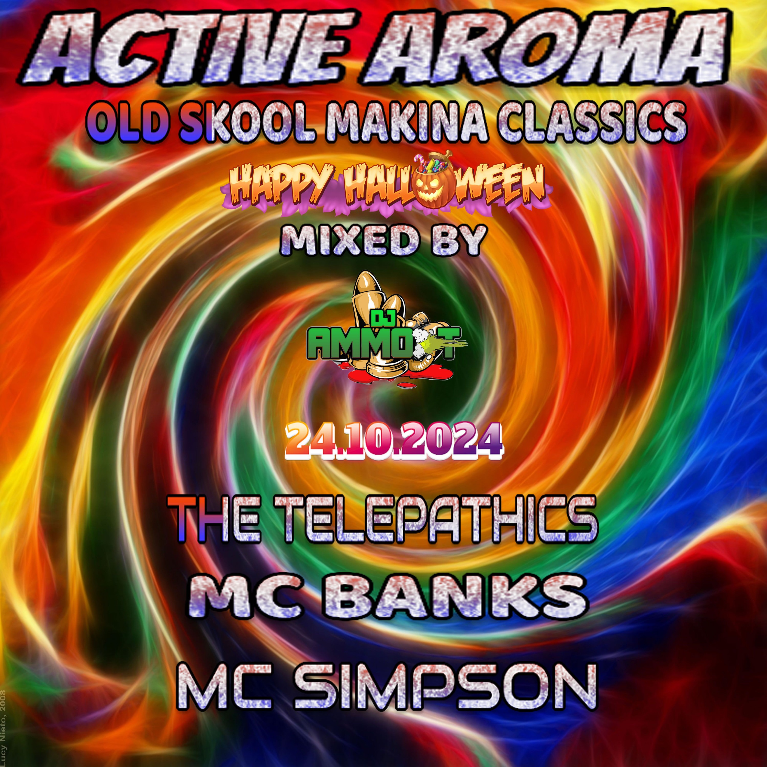 ACTIVE AROMA 'A SPANISH MAKINA MIX BY DJ AMMO - T FT, Banksy & Simpson 24.10.2024 episode artwork