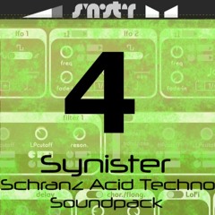 Edmsoundware Synister Schranz Acid Techno Pack 4