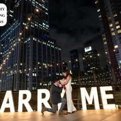 Illuminate Your Love Story With Alchemy Wedding Designs' Engagement Light Letters For Rent