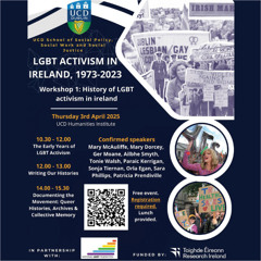 History of LGBT Activism in Ireland: The Early Years of LGBT Activism