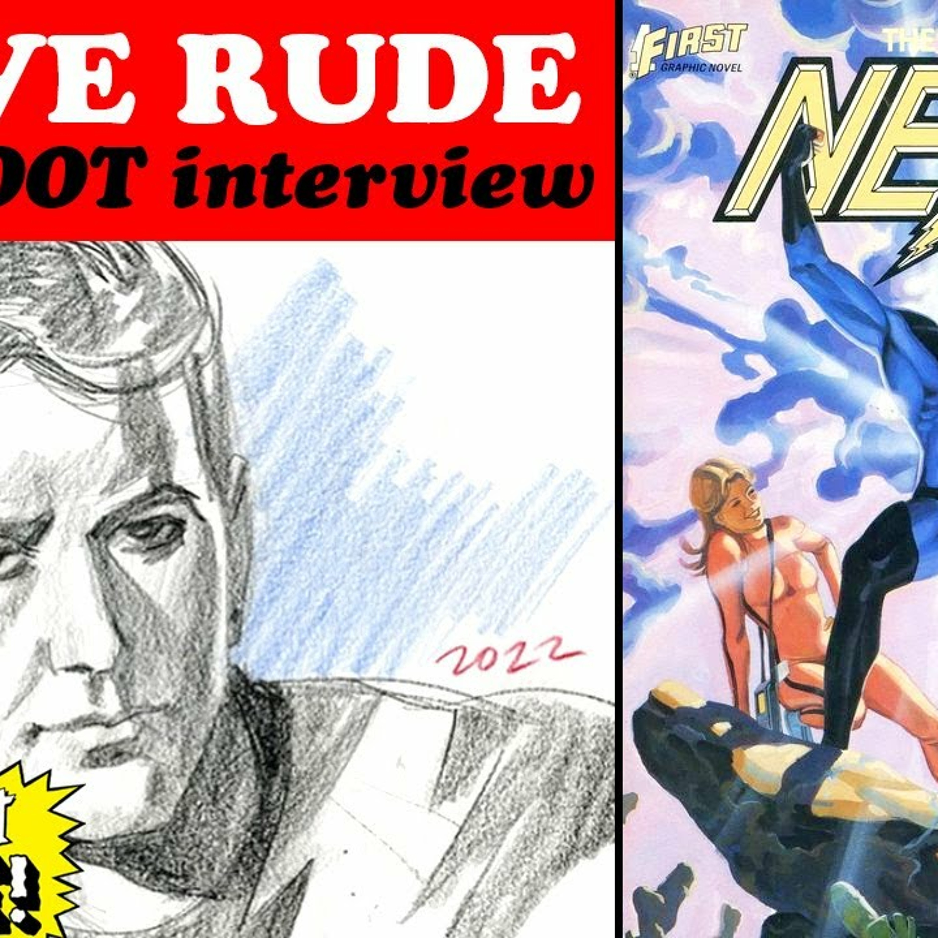 Steve Rude Interview -- NEXUS, Kirby, Self-Publishing, SPACE GHOST, and LIFE! episode artwork