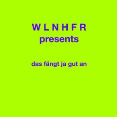 das fängt ja gut an . . .