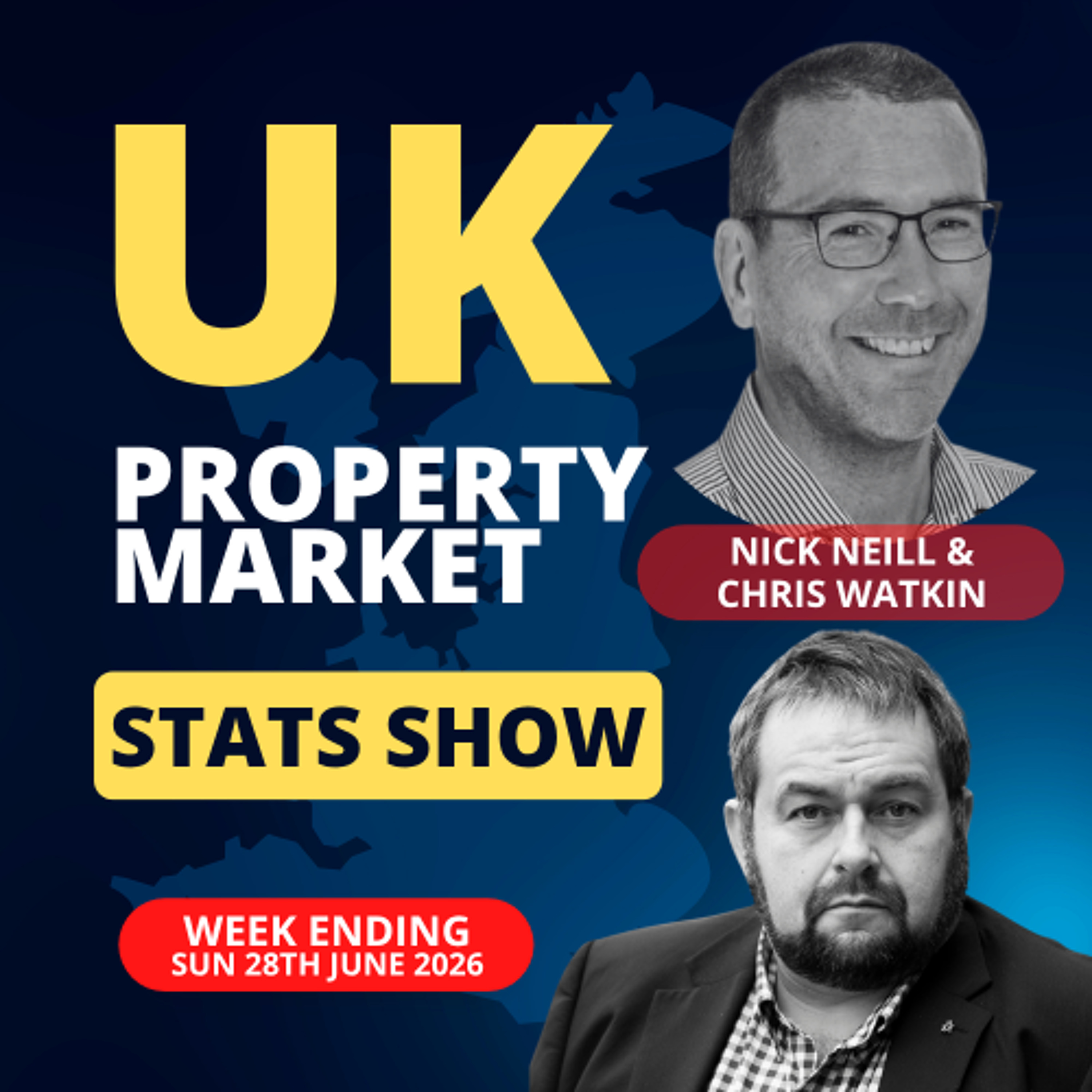 UK Property Market Stats Show - Week 25 2026 - ep.2580 episode artwork
