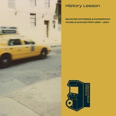 Live All Vinyl Mix - History Lesson - Selected Stateside & Homegrown House & Garage from 1990 – 1994