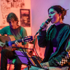 IXCHEL GRINBERG & CHARLY GARCIA  - parte 1 - en vivo - Sesiones de Escucha Vol.11 @kosmos_cafe