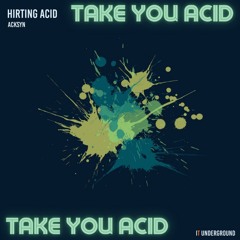 Take Your Acid - EP Hirting Acid - Instant Techno Underground Record