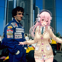 I'm the Alain Prost of Body Image Issues