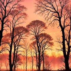 In the hush of twilight, the world settles with a gentle sigh