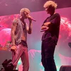 MGK and Jxdn lonely live