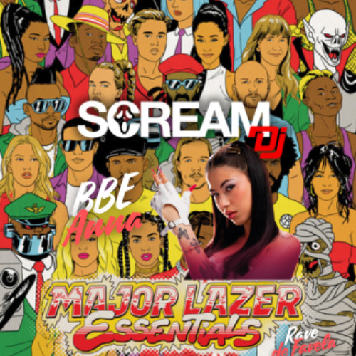 Major Lazer vs Anna, Lazza vs MAW -  Rave de Favela vs BBE  vs Work (Scream Dj MashUp)