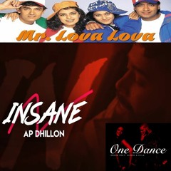 Insane AP Dhillon X Mr Lova Lova X One Dance Drake Mashup | Abeezy Remix 2021