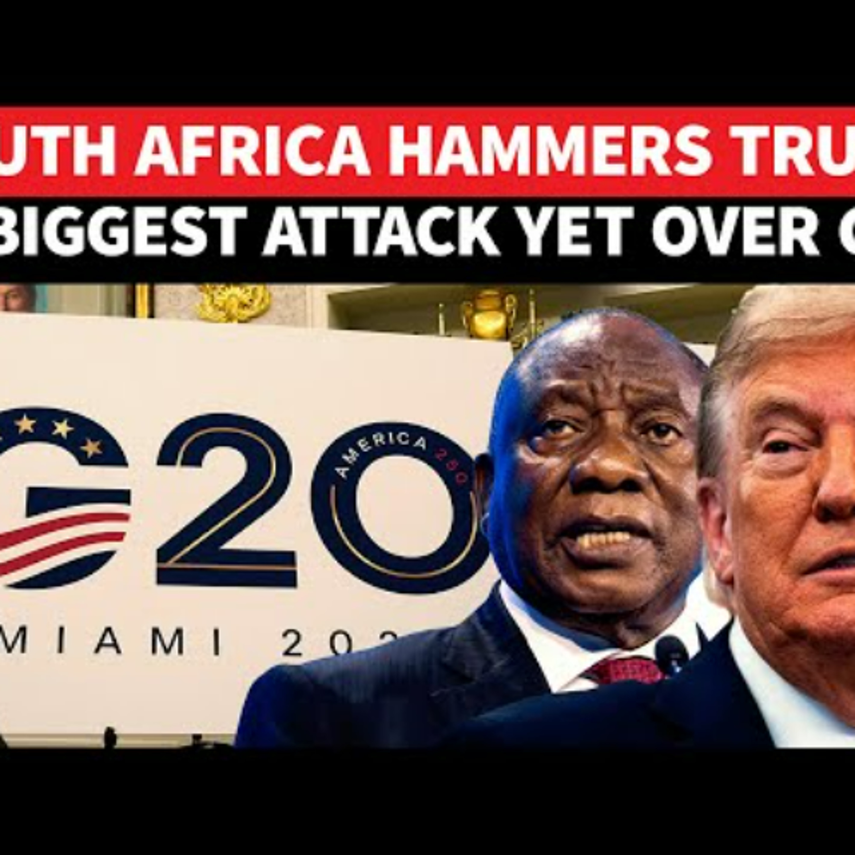 South Africa Pushes Back as Trump Escalates Diplomatic Rift