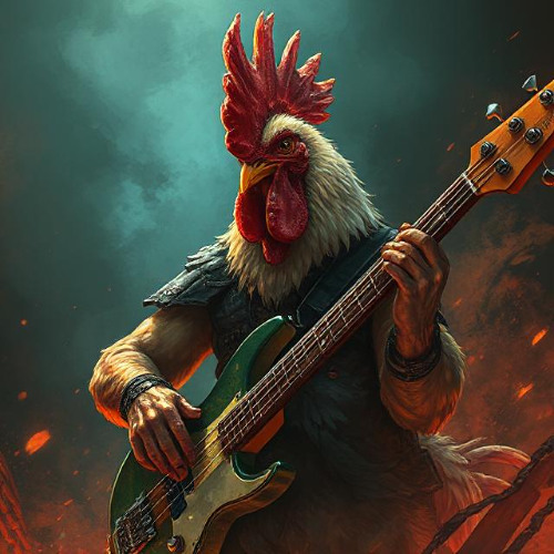 My hero the chicken (Foo Fighters meets Jaco Pastorius)