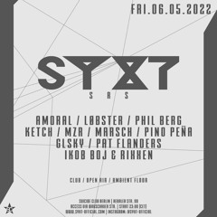 Pino Peña vinyl only SYXT SRS @ Suicide Club