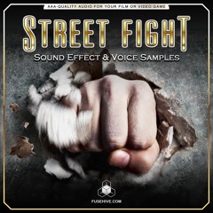STREET FIGHTING - Martial Arts Combat & Voice Over AAA Video Game Royalty Free Sound Effects Library