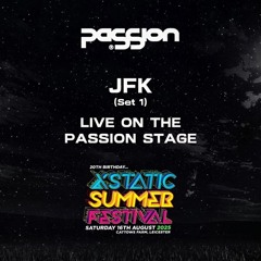 JFK 'LIVE' at Xstatic, PaSSion Arena. Aug 16th 2025. 12pm-1pm.