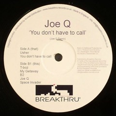 T-Boz - My Getaway (Joe Q Remix)