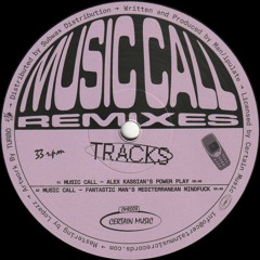 Man/ipulate - Music Call Remixes (Alex Kassian, Fantastic Man, Baldo & Certain People Rmxs) (CMR008)
