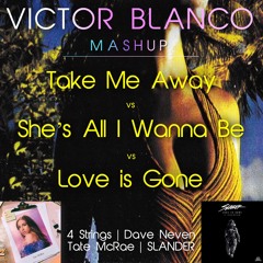 Take Me Away vs She's All I Wanna Be vs Love Is Gone (Victor Blanco Mashup)