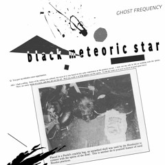 Black Meteoric Star - Fallout Ancestor