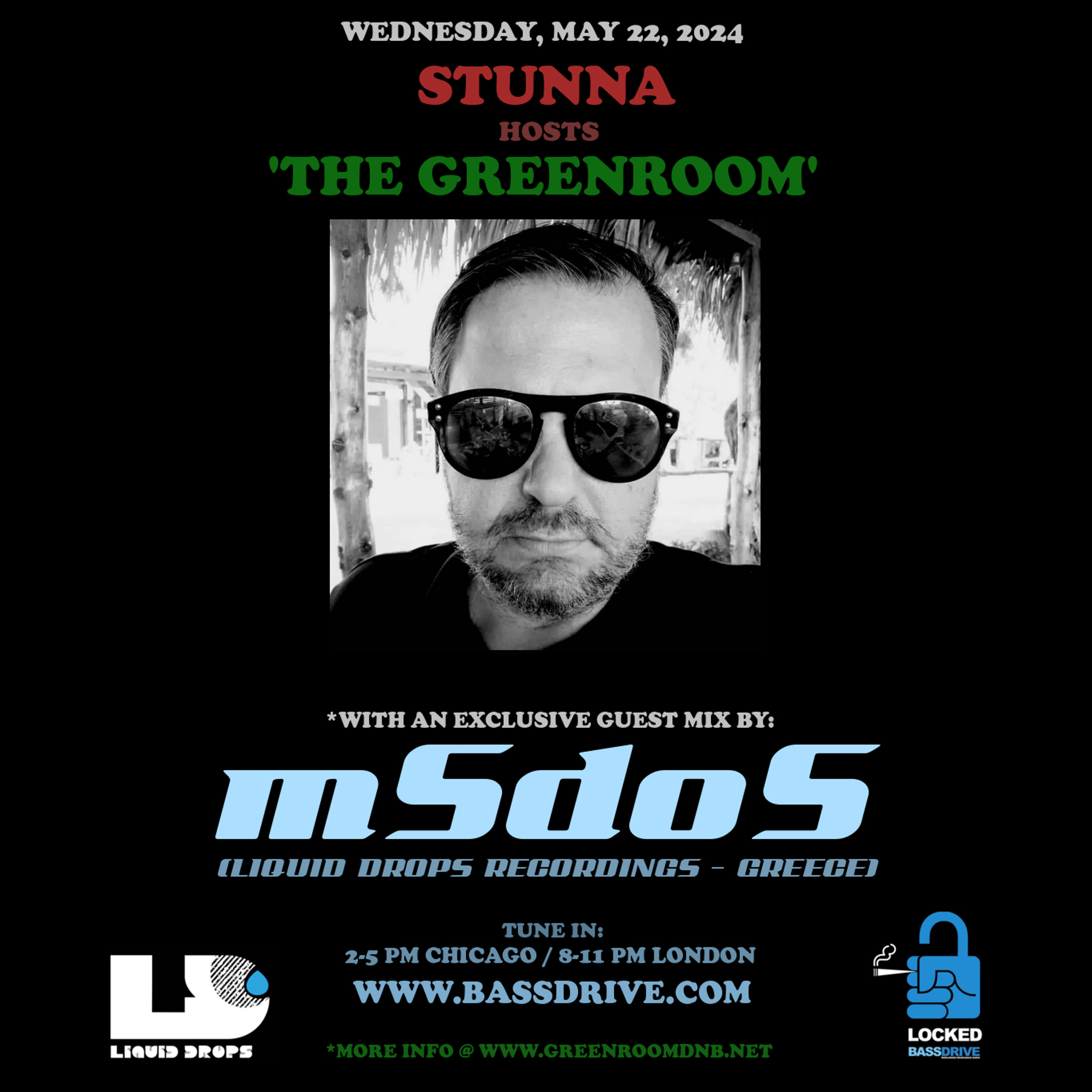 STUNNA Hosts THE GREENROOM with mSdoS Guest Mix May 22 2024 episode artwork