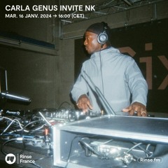 Carla Genus invite NK - 16 Janvier 2024