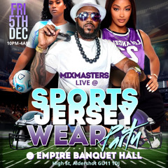 MIXMASTERS  (DJ Master J) LIVE AT ALDERSHOT JERSEY WEAR PARTY DEC 2025