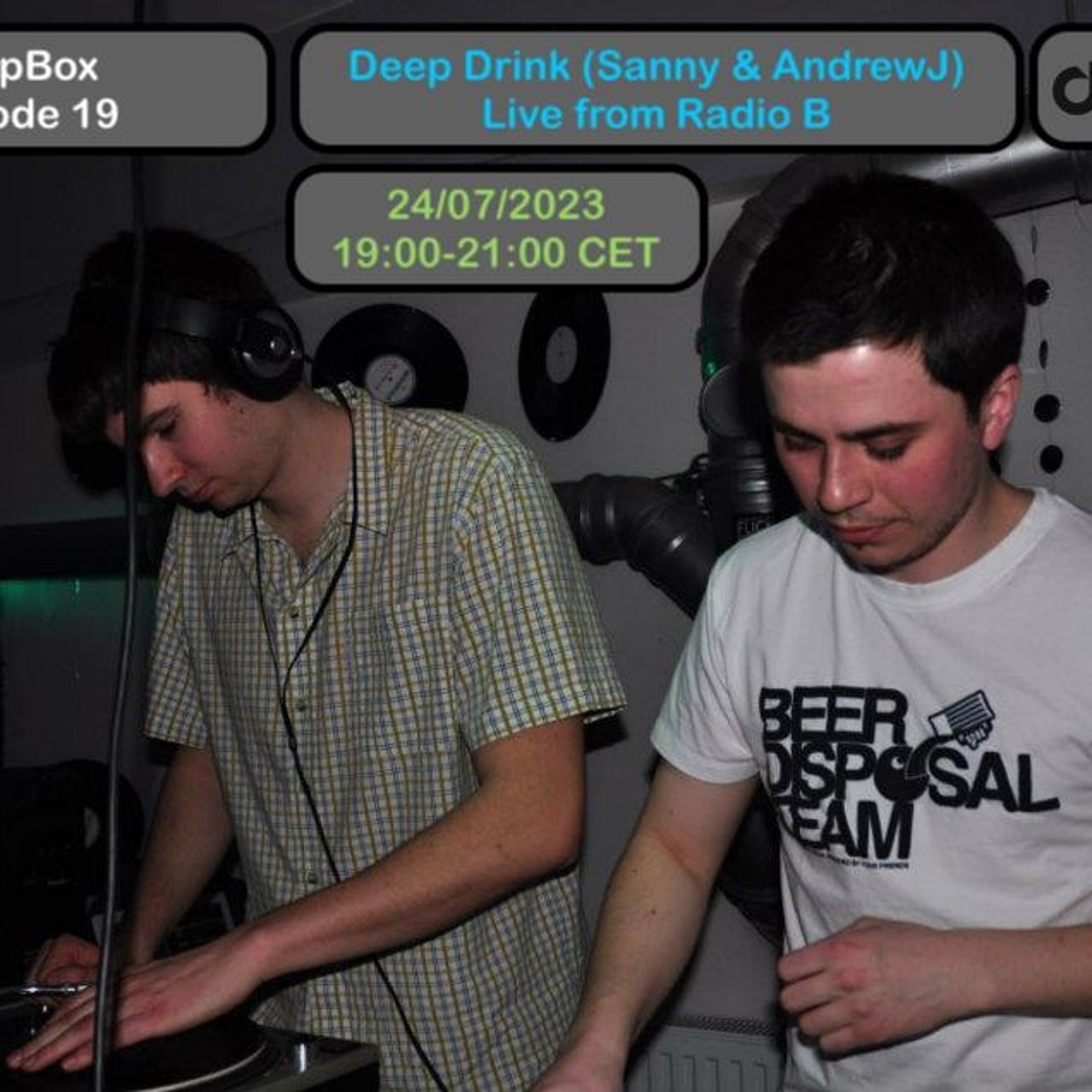 RadioB - DeepBox: Sanny + AndrewJ (Live Show) / 24.7.2023 episode artwork