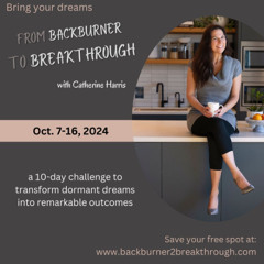 Backburner to Breakthrough opening visualization