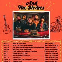 Brian Thomas and The Strikes 6/19/24 Funk 'n Waffles Syracuse NY