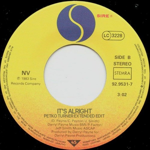 EnVee - It's Alright (Petko Turner Extended Edit)