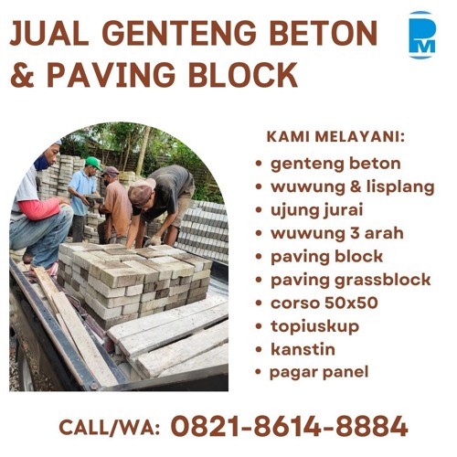 Paving Block Lubang  Menambah Keindahan Taman Dan Kebun