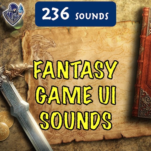 Fantasy Game UI Sounds - Magic Book