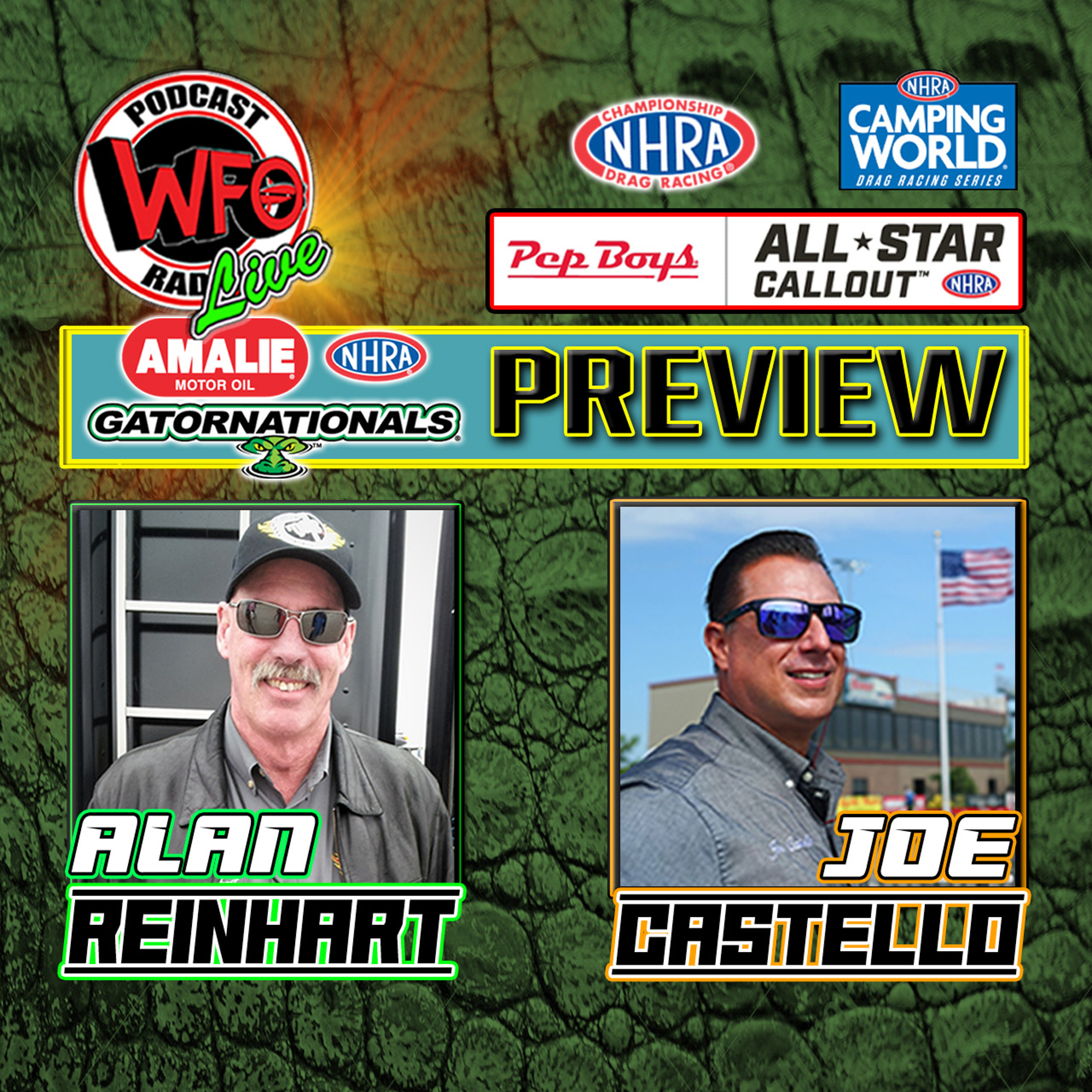 Amalie Oil NHRA Gatornationals Preview with Alan Reinhart and Joe Castello 3/8/2022