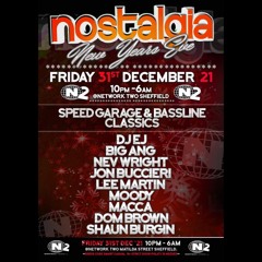 DJ EJ @ Nostalgia (Network, Sheffield) NYE 31-12-21