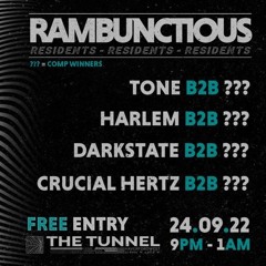 Tone b2b Unite-A LIVE @ The Tunnel 24/09/22