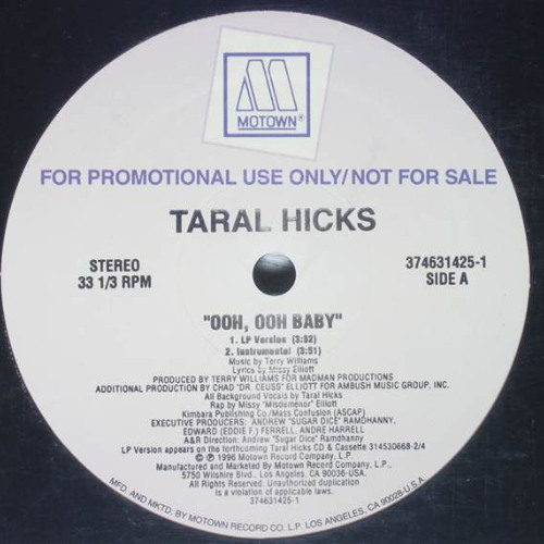 Taral Hicks - Ooh, Ooh Baby (DJ Crisps 2Step Mix)