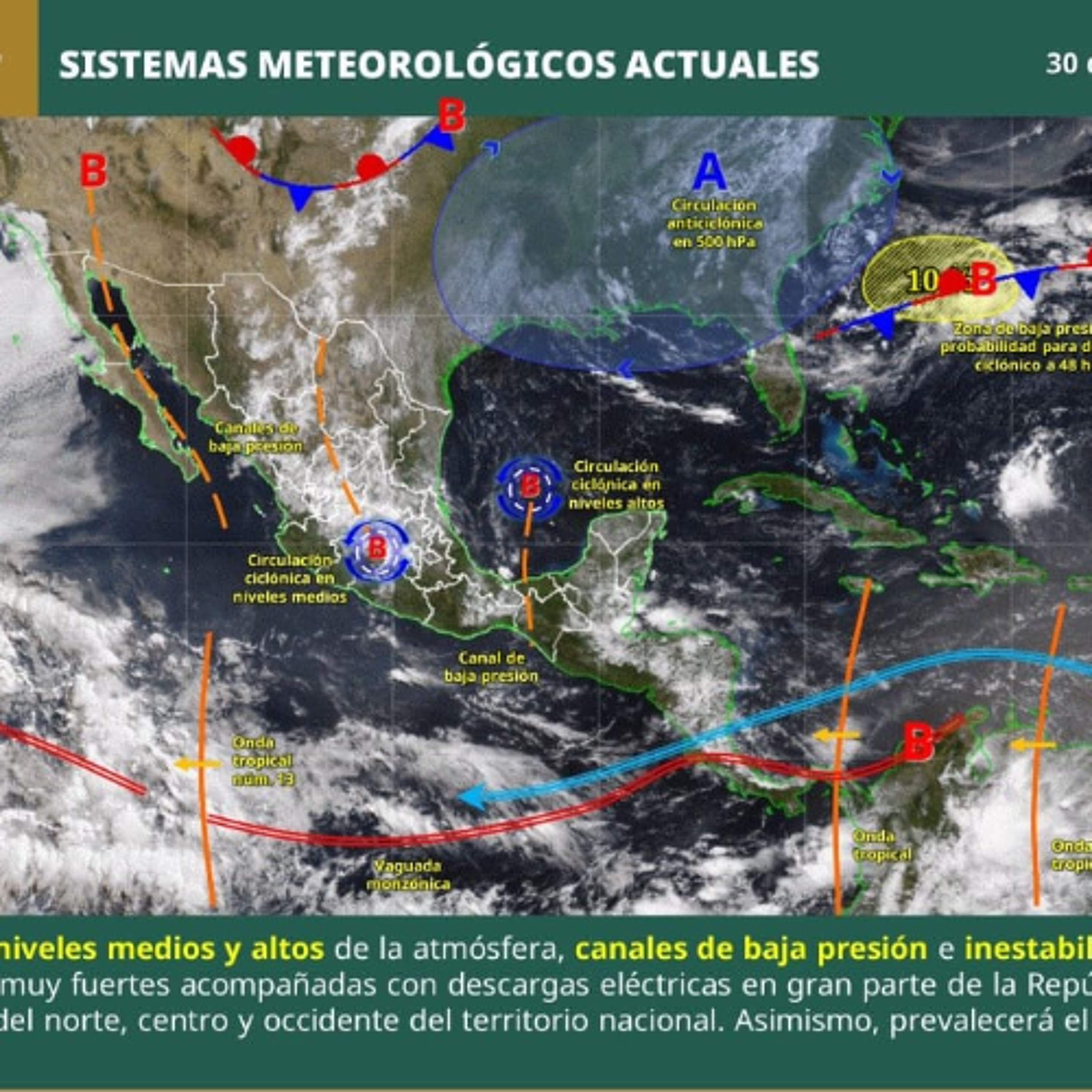 CONAGUA anuncia que continúan las temperaturas extremas; esta semana disminuyen las precipitaciones: Víctor Vázquez episode artwork