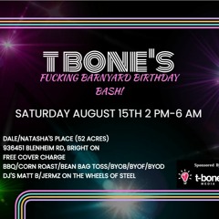 TBone's Birthday Bash