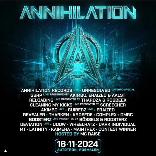 Annihilation 2024 Warm-up Mix