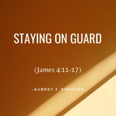 Staying On Guard