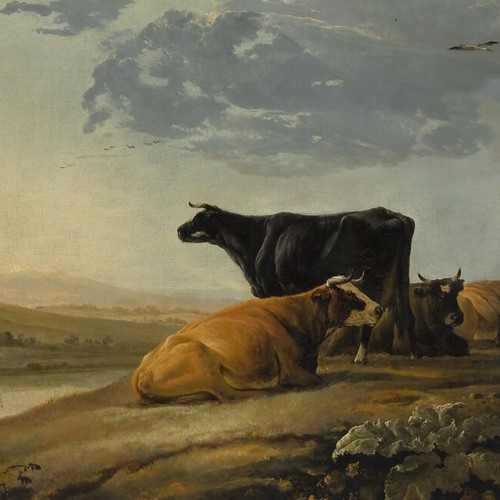 bucolic depictions of farm animals next to bodies of water (hans castorp b2b dj ducky may 10 2025)