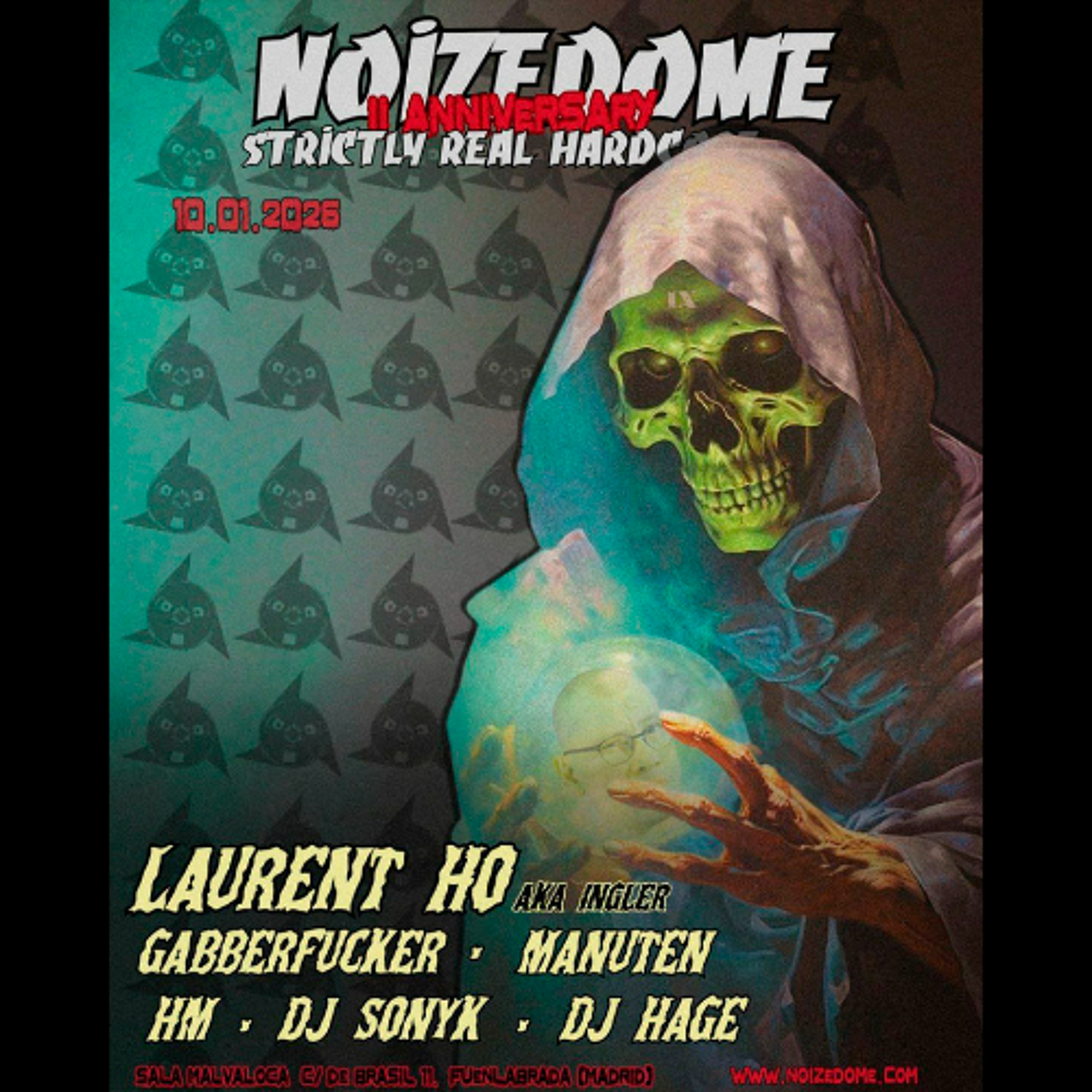 Gabberfucker live @ Noizedome II Anniversary episode artwork