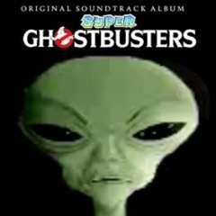 Green Alien Singing Super Ghostbusters