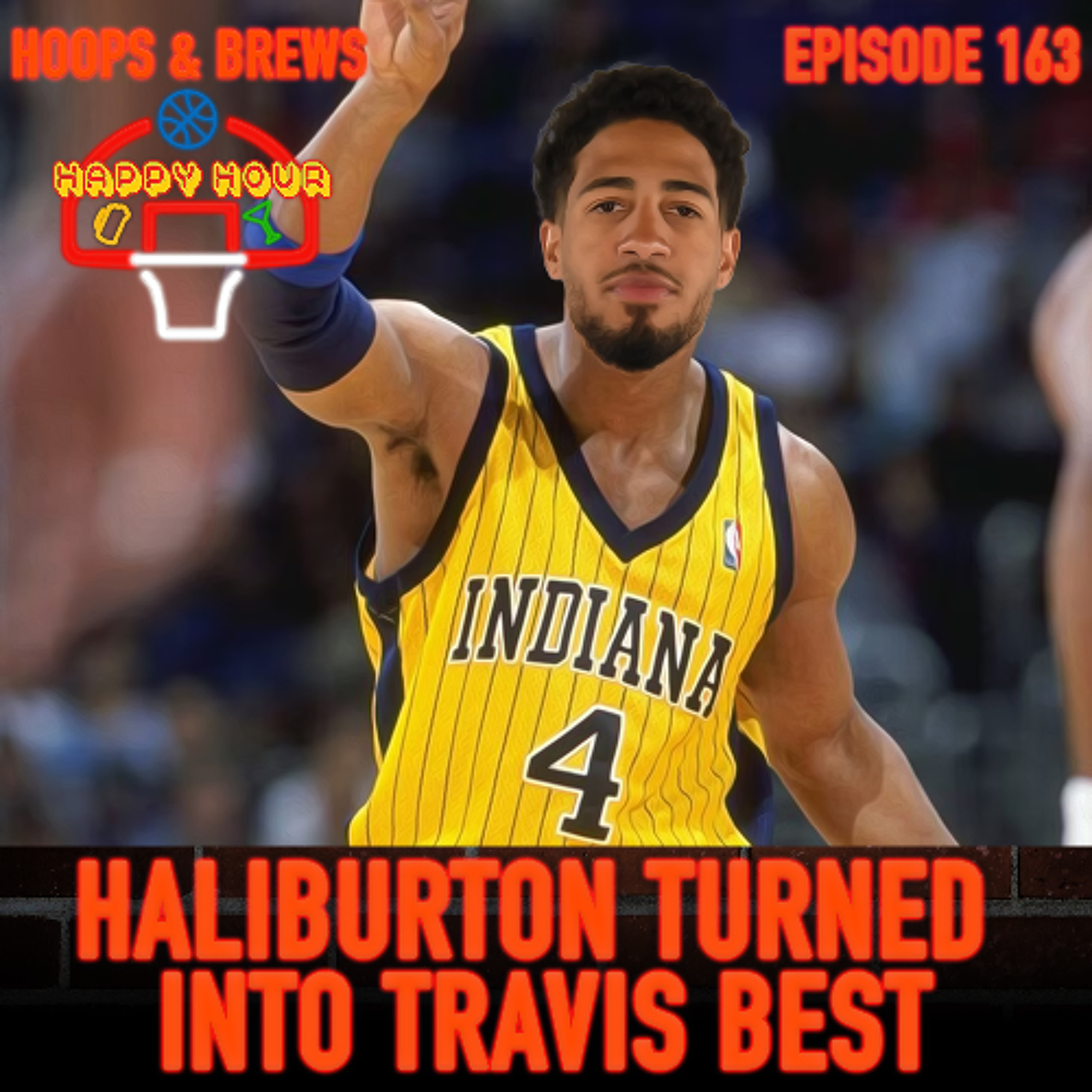 Happy Hour 166: Haliburton Turned into Travis Best + NBA Cup 12.10.24 episode artwork