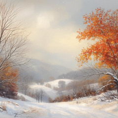 Autumn snow