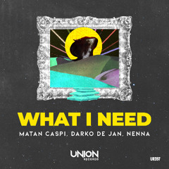 What I Need (Original Mix)