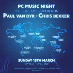 Paul Van Dyk - Sunday Sessions 1 - With Chris Bekker - March 15th 2020
